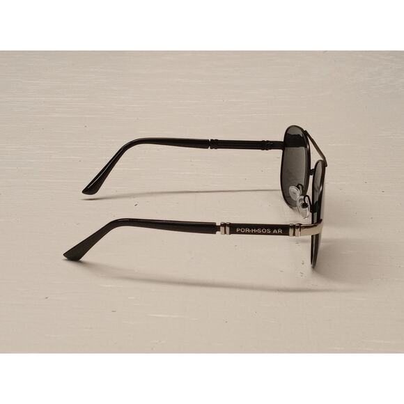 Unbranded Black Frame & Lense Aviator Sunglasses Never Used Adult HD Polarized - Picture 3 of 4